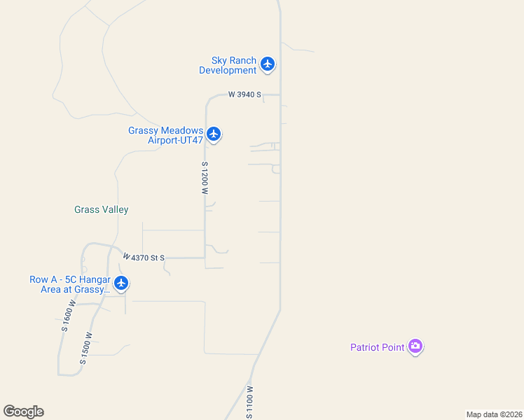 map of restaurants, bars, coffee shops, grocery stores, and more near 1141 West 4130 South in Hurricane