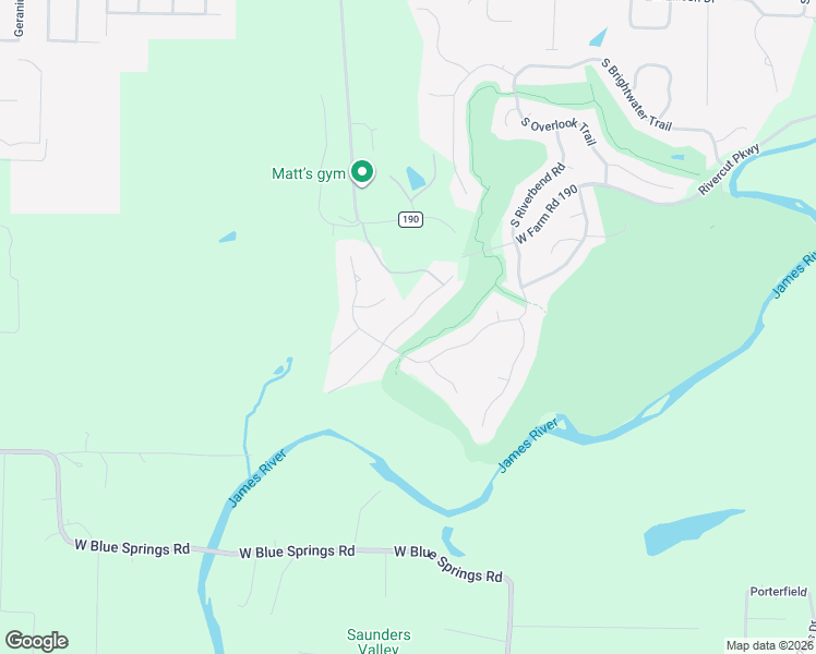 map of restaurants, bars, coffee shops, grocery stores, and more near 3260 W Stone Ridge Rd in Springfield