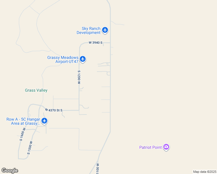 map of restaurants, bars, coffee shops, grocery stores, and more near 1116 W 4390 S in Hurricane