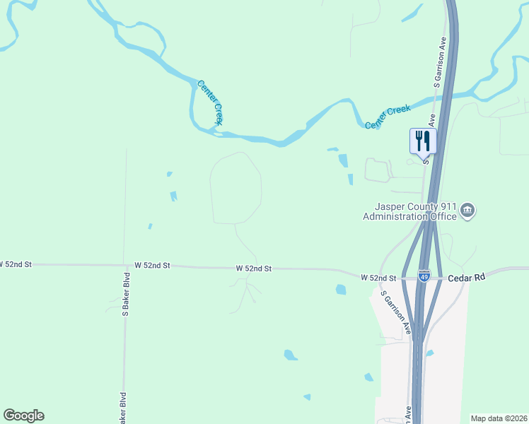 map of restaurants, bars, coffee shops, grocery stores, and more near 5042 Deer Run Loop in Carthage