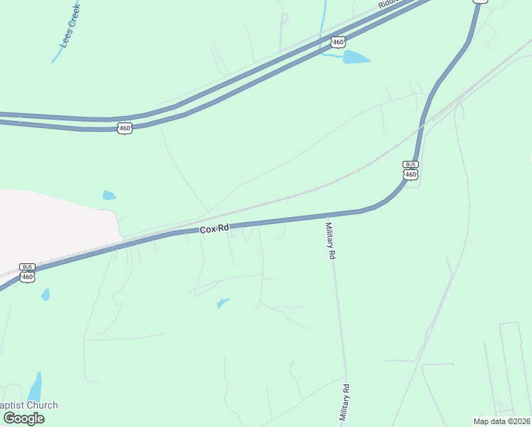map of restaurants, bars, coffee shops, grocery stores, and more near 1971 Cox Road in Blackstone