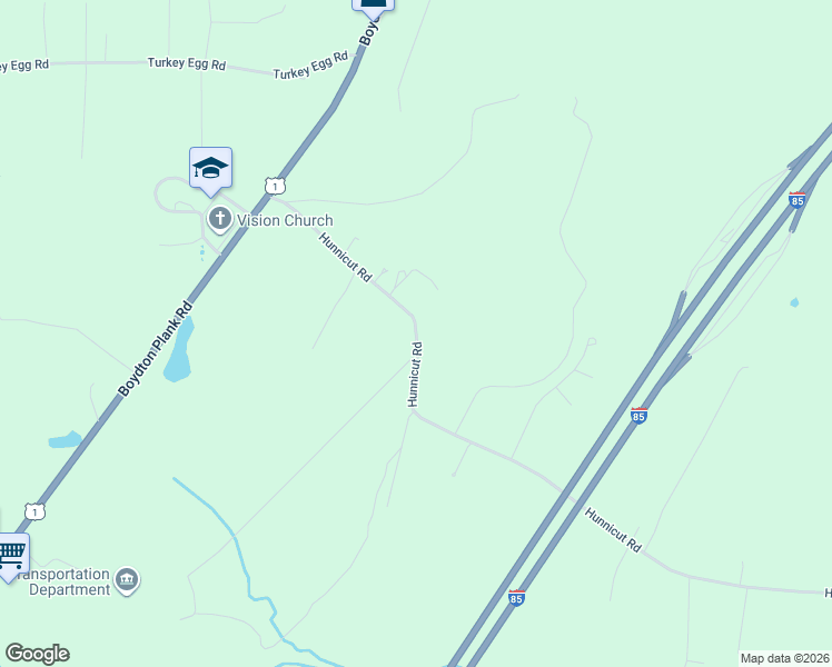 map of restaurants, bars, coffee shops, grocery stores, and more near State Route 605 in Dinwiddie