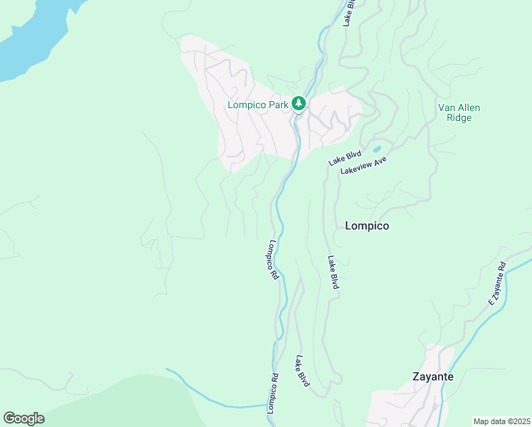 map of restaurants, bars, coffee shops, grocery stores, and more near 10303 Lompico Road in Felton
