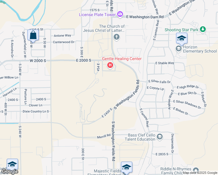 map of restaurants, bars, coffee shops, grocery stores, and more near 2098 Franklin Drive in Washington