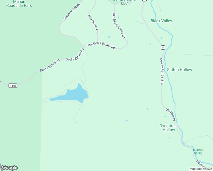 map of restaurants, bars, coffee shops, grocery stores, and more near Unnamed Road in Eminence