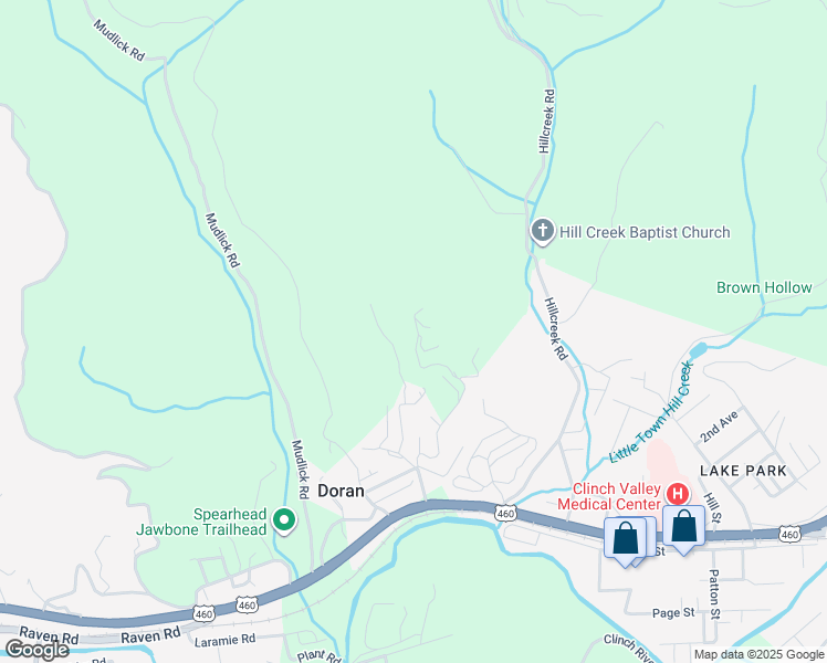 map of restaurants, bars, coffee shops, grocery stores, and more near State Route 730 in Richlands