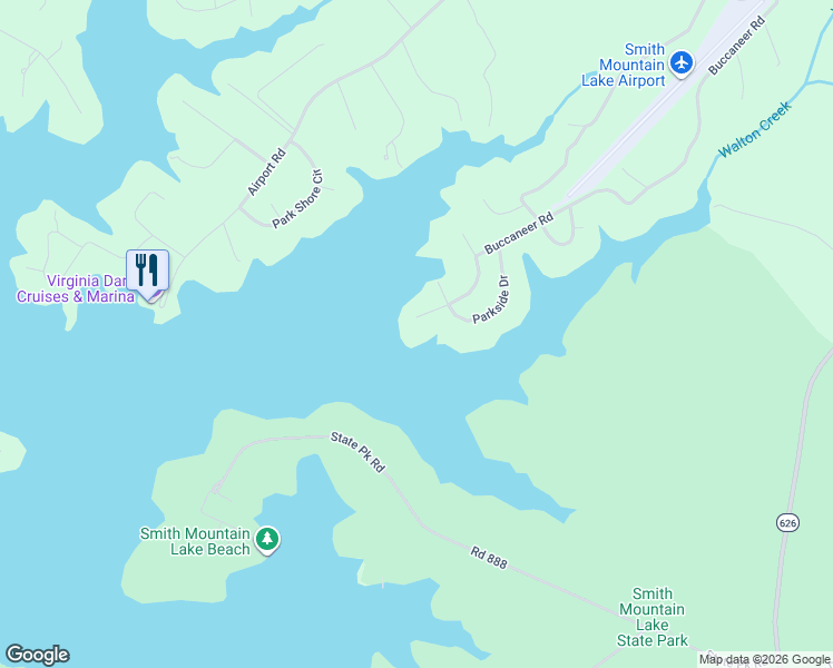 map of restaurants, bars, coffee shops, grocery stores, and more near 1186 Lakeside Circle in Moneta
