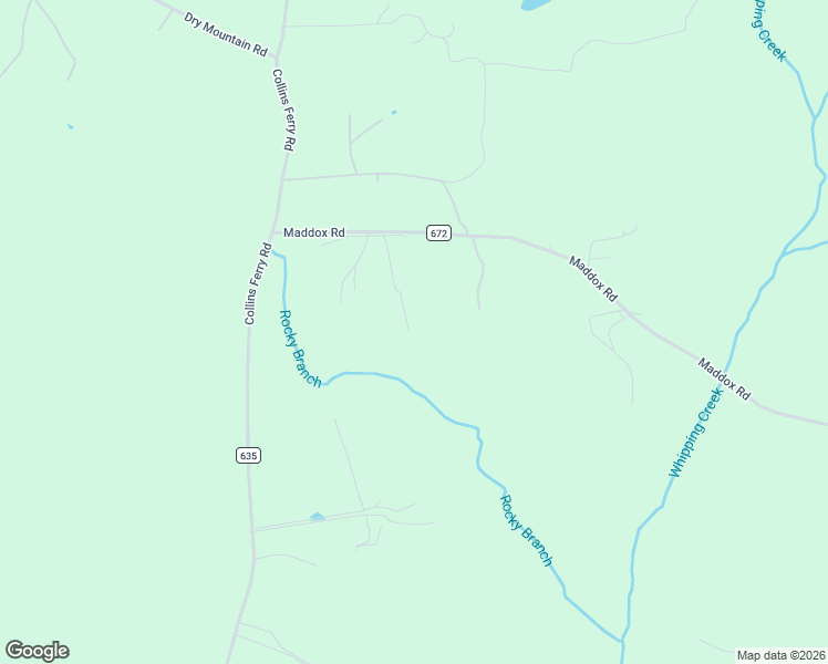 map of restaurants, bars, coffee shops, grocery stores, and more near 195 Maddox Road in Gladys