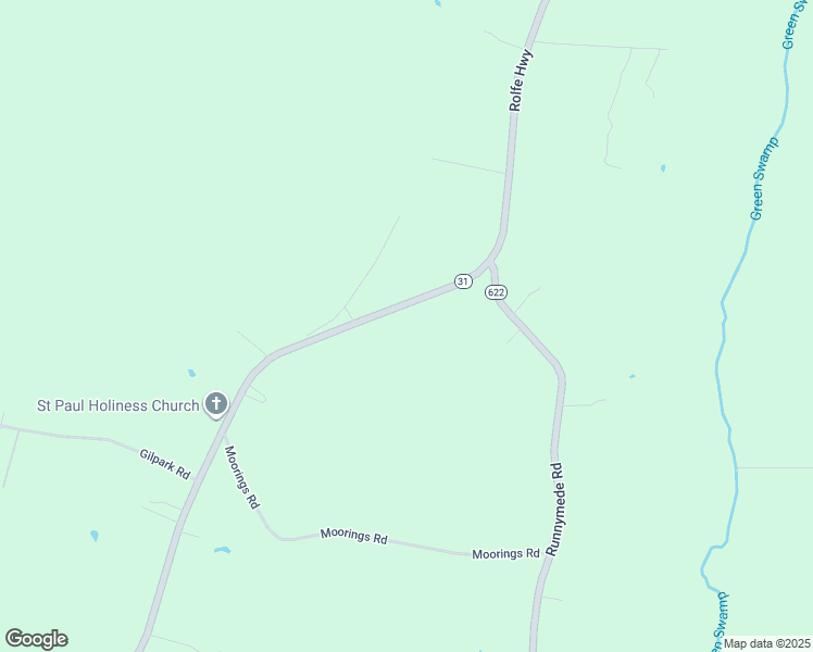 map of restaurants, bars, coffee shops, grocery stores, and more near 9100 Rolfe Highway in Dendron