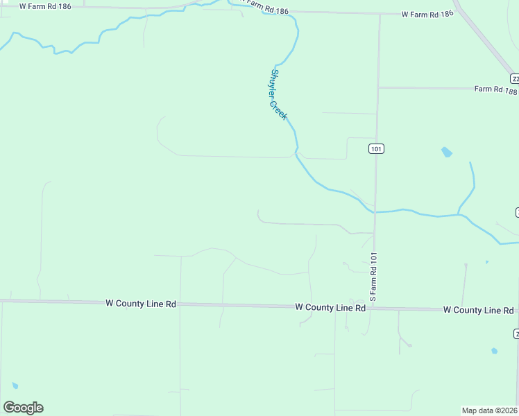 map of restaurants, bars, coffee shops, grocery stores, and more near 6371 South Farm Road 101 in Republic