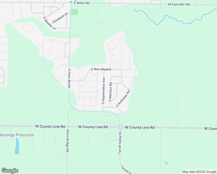 map of restaurants, bars, coffee shops, grocery stores, and more near 1416 S Appomattox Ave in Republic