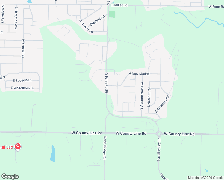map of restaurants, bars, coffee shops, grocery stores, and more near 6323 South Farm Road 89 in Republic