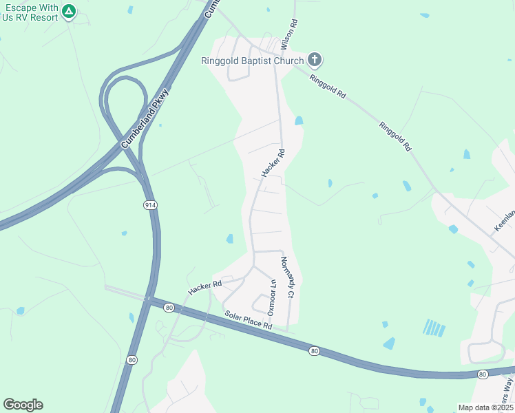 map of restaurants, bars, coffee shops, grocery stores, and more near 586-598 State Highway N 3261 in Somerset