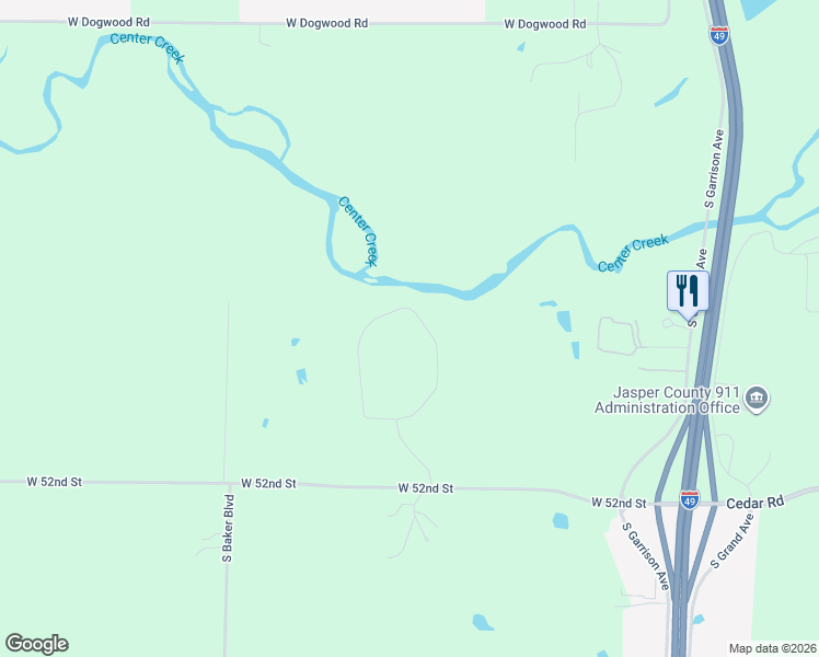 map of restaurants, bars, coffee shops, grocery stores, and more near 4905 Deer Run Loop in Carthage