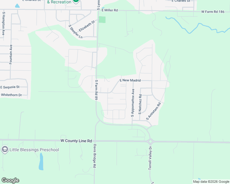 map of restaurants, bars, coffee shops, grocery stores, and more near 6354 South Farm Road 89 in Republic