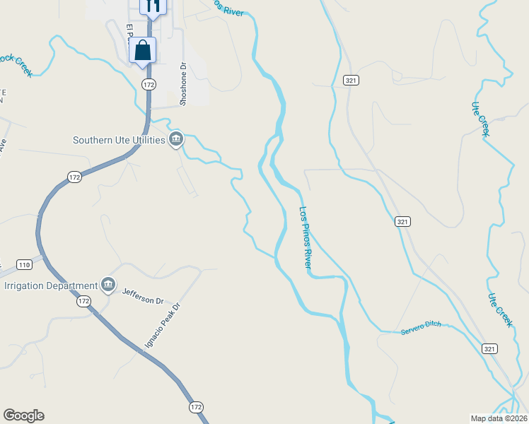 map of restaurants, bars, coffee shops, grocery stores, and more near in Ignacio