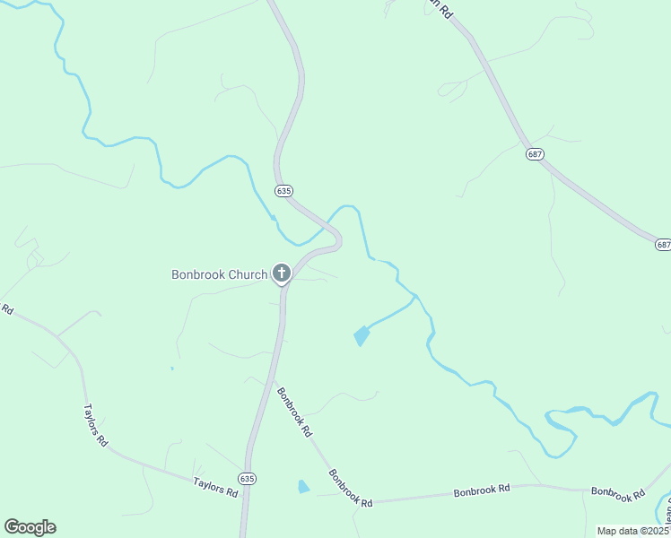 map of restaurants, bars, coffee shops, grocery stores, and more near 4050 State Route 635 in Boones Mill