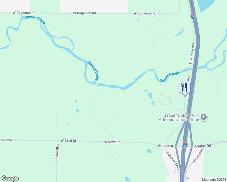 map of restaurants, bars, coffee shops, grocery stores, and more near 4924 Deer Run Loop in Carthage