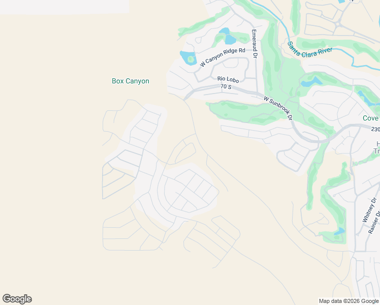 map of restaurants, bars, coffee shops, grocery stores, and more near Plantations Drive in St. George