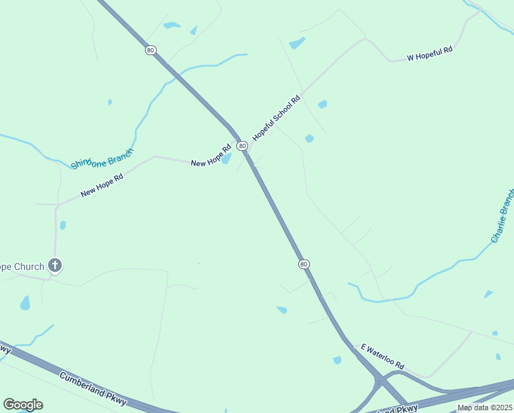 map of restaurants, bars, coffee shops, grocery stores, and more near 14275 Kentucky 80 in Nancy