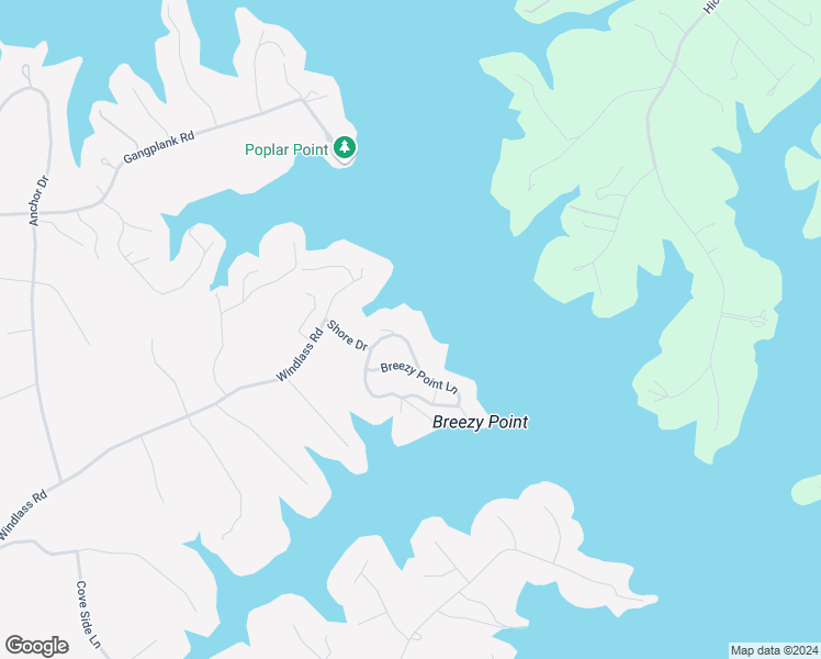 map of restaurants, bars, coffee shops, grocery stores, and more near 191 Shore Drive in Moneta