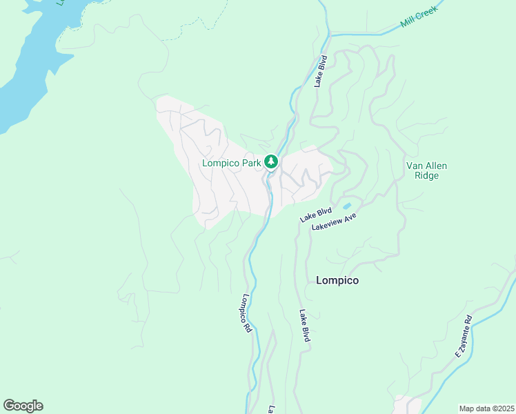 map of restaurants, bars, coffee shops, grocery stores, and more near 10524 Lompico Road in Felton