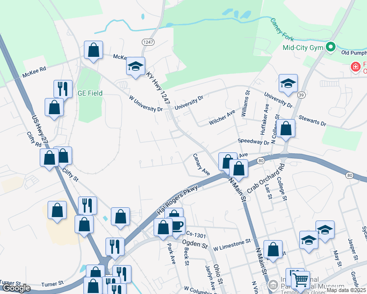 map of restaurants, bars, coffee shops, grocery stores, and more near 146-198 Robin Dr in Somerset