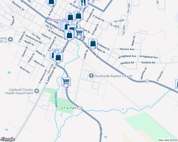 map of restaurants, bars, coffee shops, grocery stores, and more near 199 Prince St in Princeton