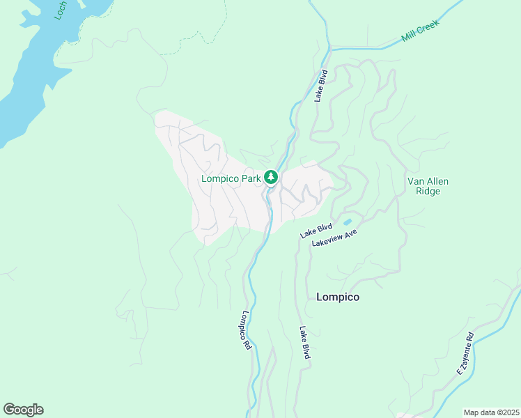 map of restaurants, bars, coffee shops, grocery stores, and more near 10637 Lompico Road in Felton