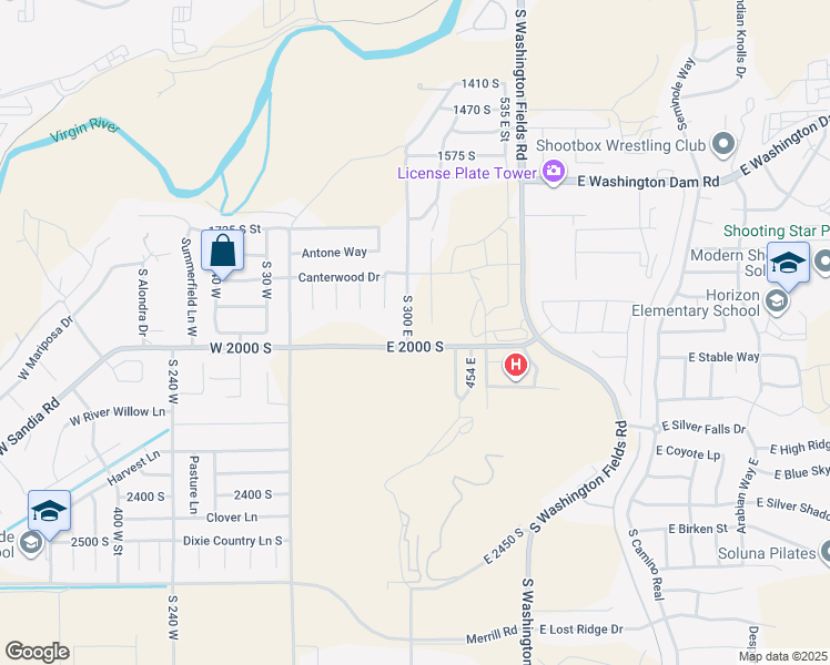 map of restaurants, bars, coffee shops, grocery stores, and more near 1967 Heritage Fields Drive in Washington
