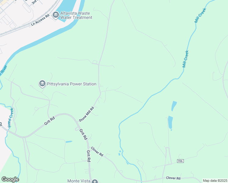 map of restaurants, bars, coffee shops, grocery stores, and more near 430 Stone Mill Road in Hurt