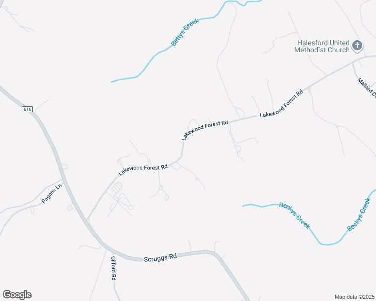 map of restaurants, bars, coffee shops, grocery stores, and more near 620 Lakewood Forest Road in Moneta