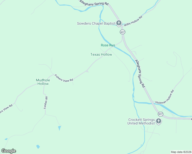 map of restaurants, bars, coffee shops, grocery stores, and more near 2560 Fishers View Road in Shawsville