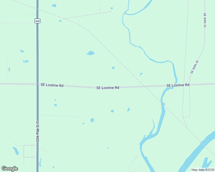 map of restaurants, bars, coffee shops, grocery stores, and more near Southeast Lostine Road in Riverton