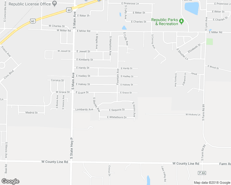 map of restaurants, bars, coffee shops, grocery stores, and more near 412 East Grace Street in Republic