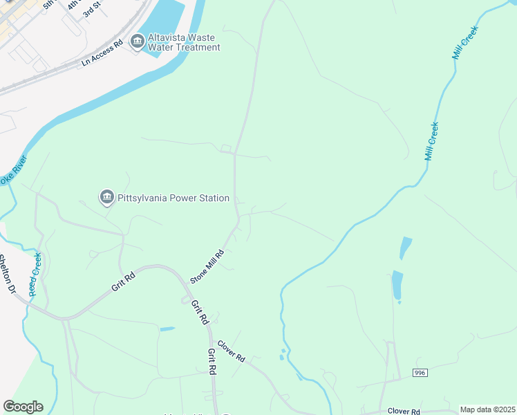 map of restaurants, bars, coffee shops, grocery stores, and more near 424 Stone Mill Road in Hurt