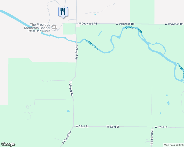 map of restaurants, bars, coffee shops, grocery stores, and more near 5000 South Chapel Road in Carthage