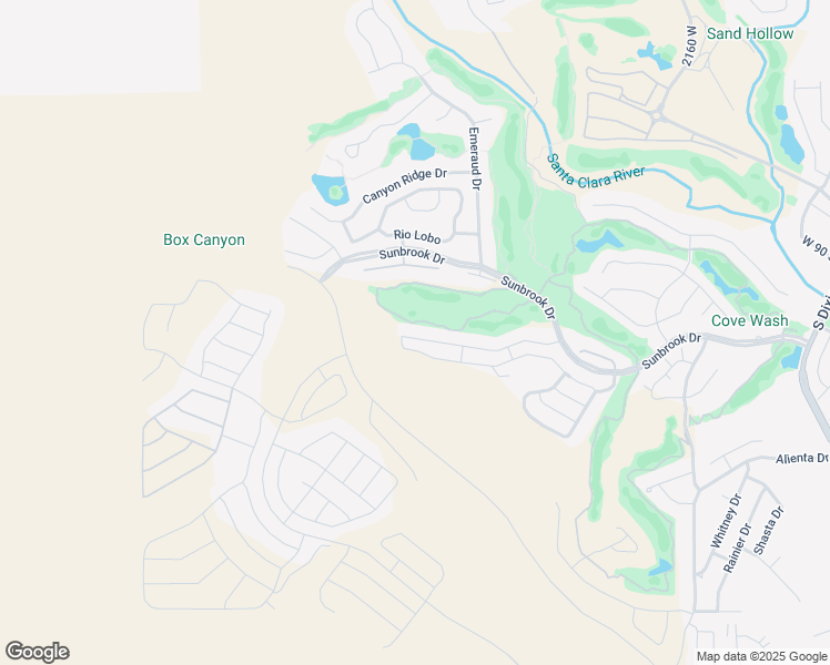 map of restaurants, bars, coffee shops, grocery stores, and more near 2335 West Sunbrook Drive in St. George