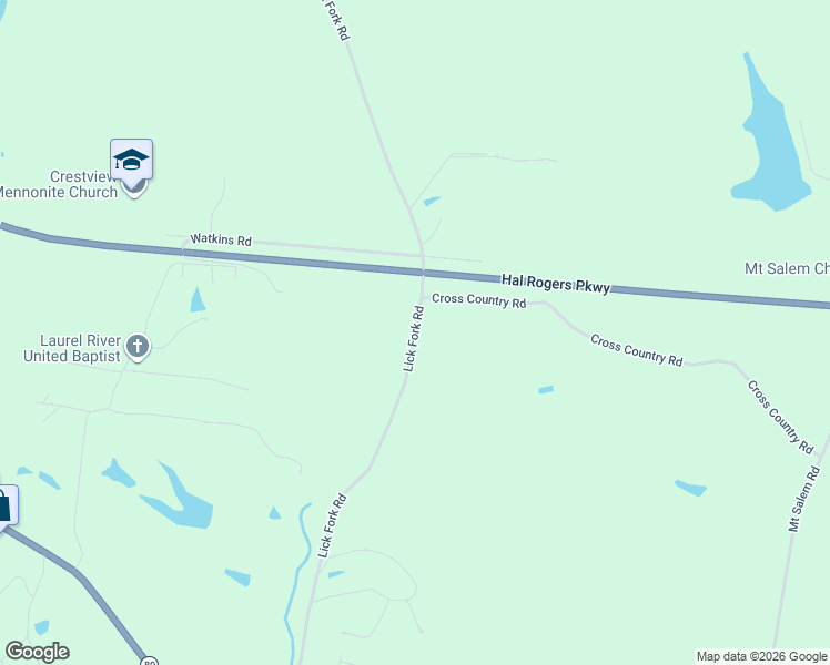 map of restaurants, bars, coffee shops, grocery stores, and more near 838 Lick Fork Road in London