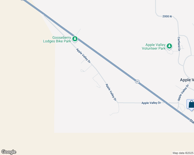 map of restaurants, bars, coffee shops, grocery stores, and more near 1471 W Mardean Cir in Apple Valley