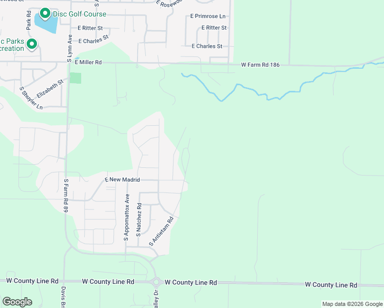 map of restaurants, bars, coffee shops, grocery stores, and more near 1052 South Cumberland Avenue in Republic