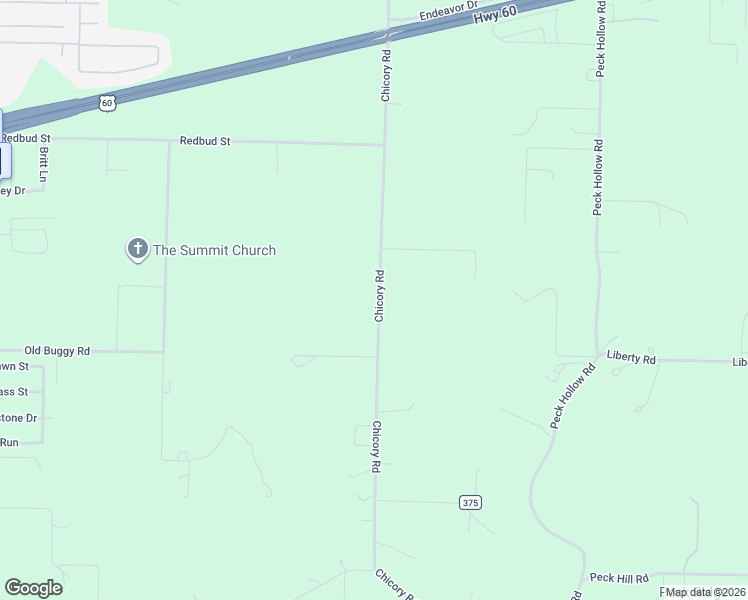 map of restaurants, bars, coffee shops, grocery stores, and more near 793-951 Chicory Road in Rogersville