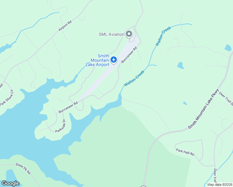 map of restaurants, bars, coffee shops, grocery stores, and more near 1914 Buccaneer Road in Moneta