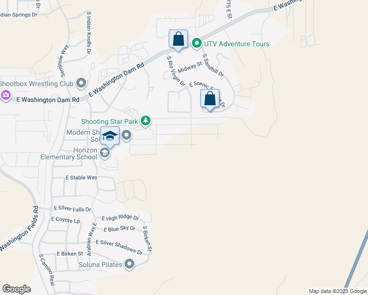map of restaurants, bars, coffee shops, grocery stores, and more near 1506 Toliman Way in Washington