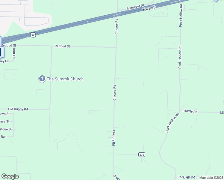 map of restaurants, bars, coffee shops, grocery stores, and more near 793-951 Chicory Road in Rogersville