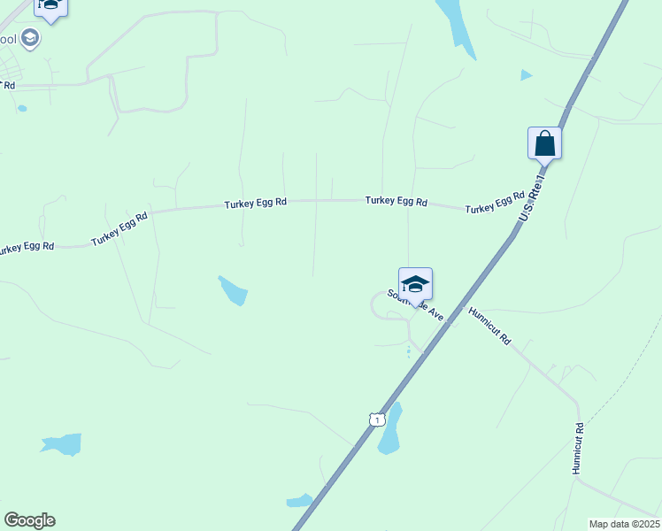 map of restaurants, bars, coffee shops, grocery stores, and more near 12107 Gravelly Drive in Dinwiddie