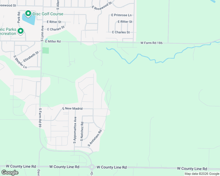 map of restaurants, bars, coffee shops, grocery stores, and more near 1052 South Cumberland Avenue in Republic