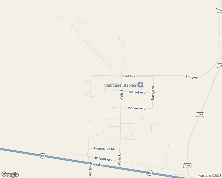 map of restaurants, bars, coffee shops, grocery stores, and more near 152 5th Avenue in Kanab