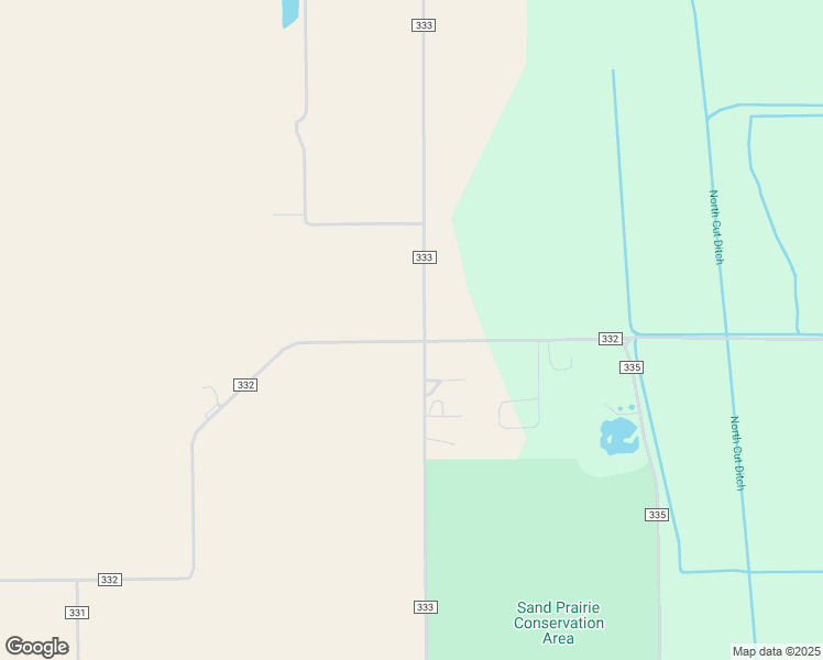 map of restaurants, bars, coffee shops, grocery stores, and more near 1395 County Road 332 in Benton