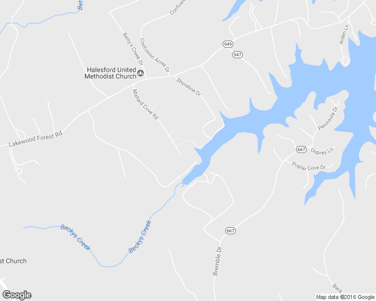 map of restaurants, bars, coffee shops, grocery stores, and more near 383 Mallard Cove Road in Moneta